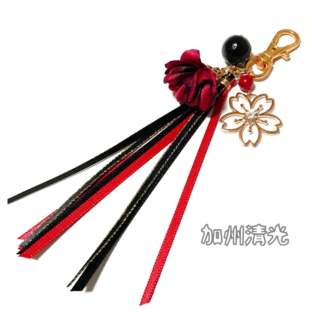 【刀剣乱舞イメージ】心待ち♡透かし桜のバッグチャーム