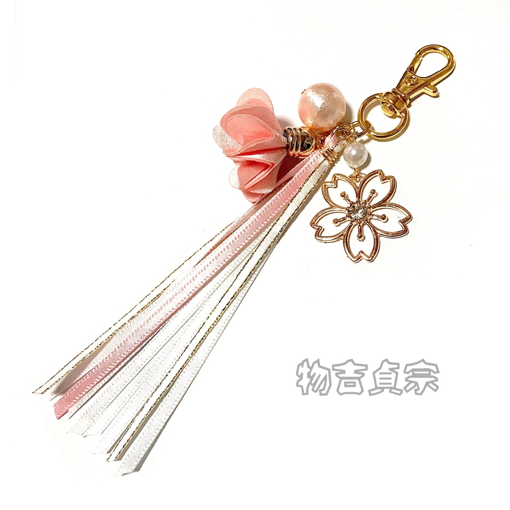 【刀剣乱舞イメージ】心待ち♡透かし桜のバッグチャーム