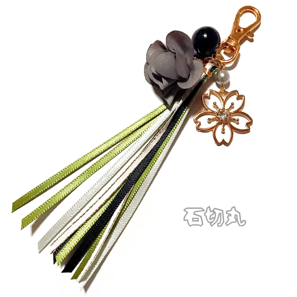 【刀剣乱舞イメージ】心待ち♡透かし桜のバッグチャーム