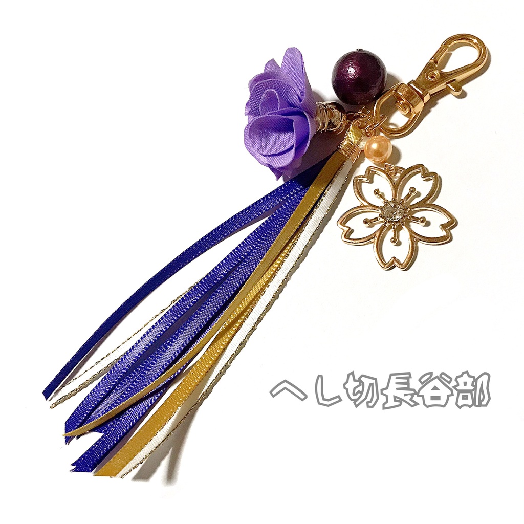 【刀剣乱舞イメージ】心待ち♡透かし桜のバッグチャーム