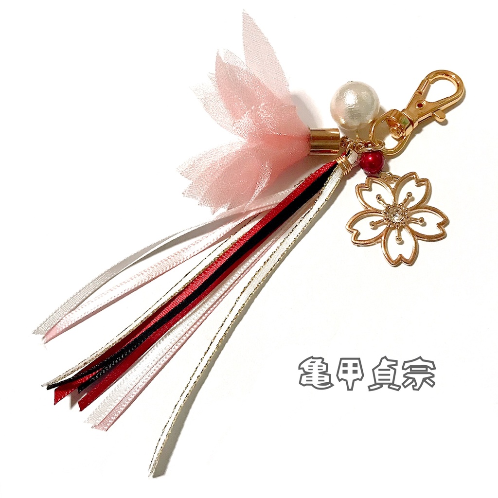 【刀剣乱舞イメージ】心待ち♡透かし桜のバッグチャーム