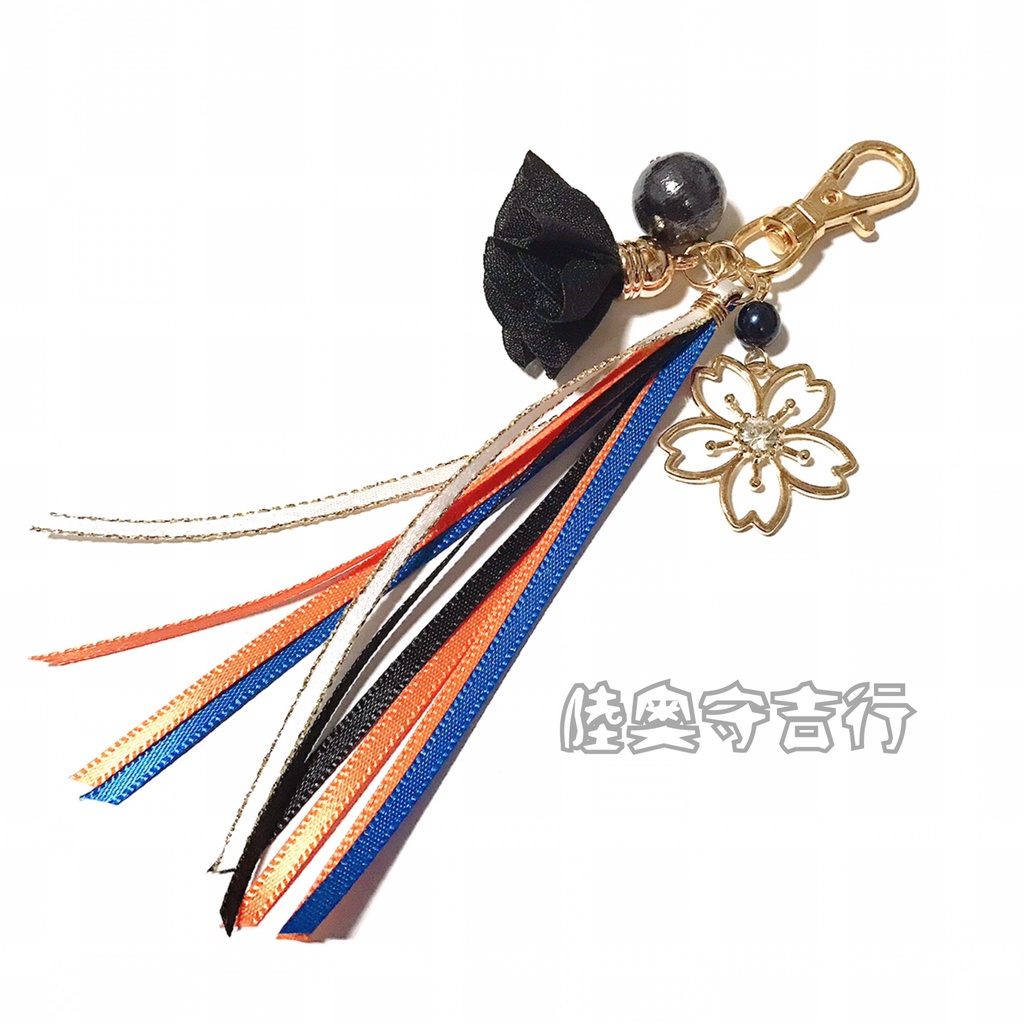 【刀剣乱舞イメージ】心待ち♡透かし桜のバッグチャーム