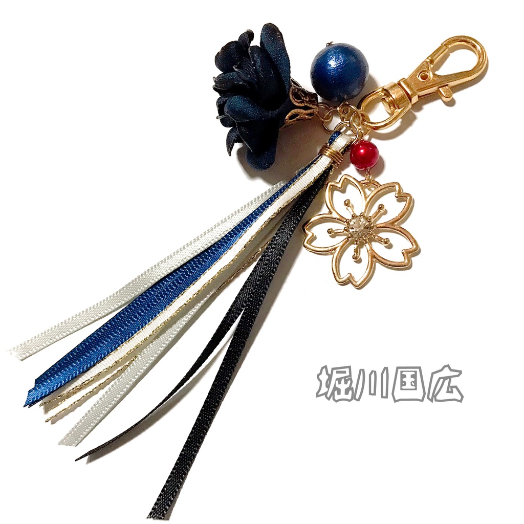 【刀剣乱舞イメージ】心待ち♡透かし桜のバッグチャーム