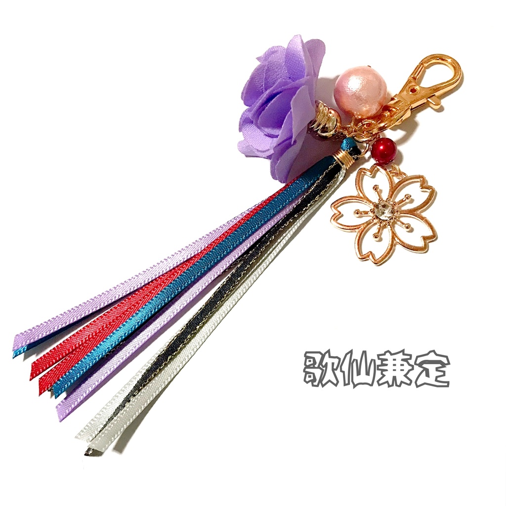 【刀剣乱舞イメージ】心待ち♡透かし桜のバッグチャーム