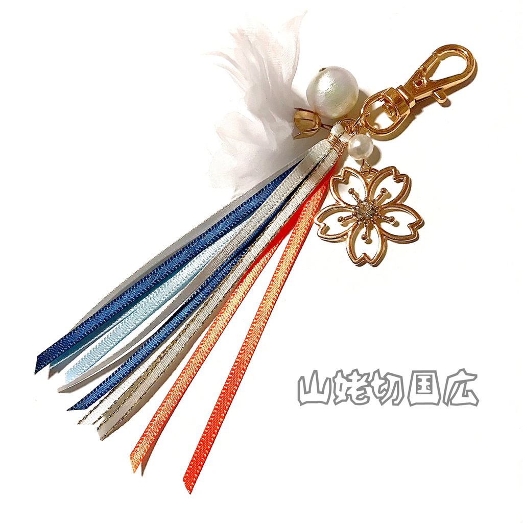 【刀剣乱舞イメージ】心待ち♡透かし桜のバッグチャーム