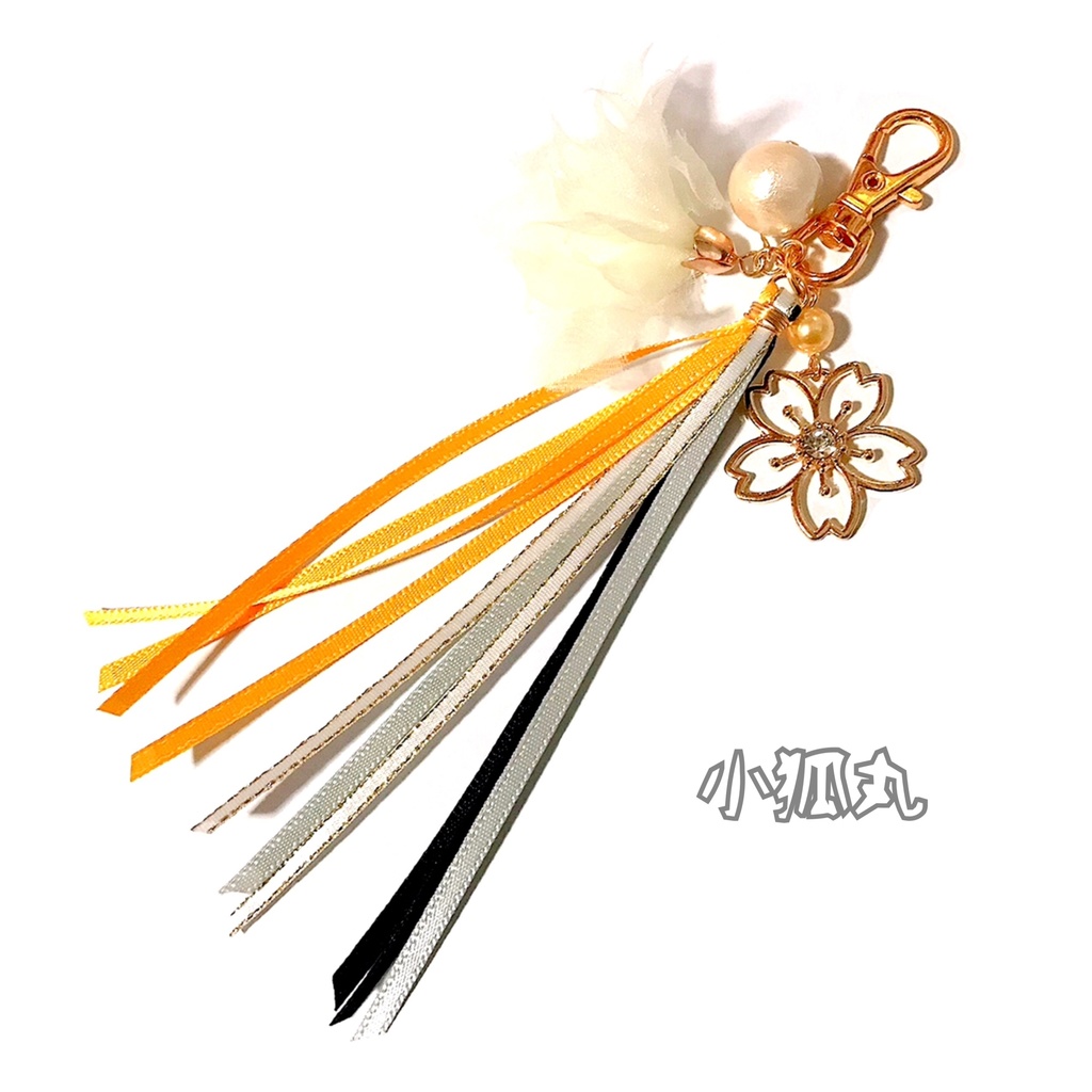 【刀剣乱舞イメージ】心待ち♡透かし桜のバッグチャーム