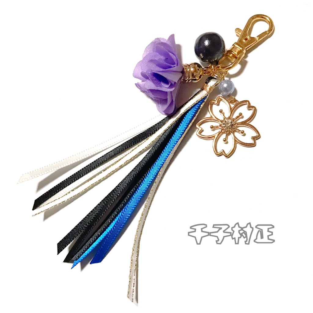 【刀剣乱舞イメージ】心待ち♡透かし桜のバッグチャーム