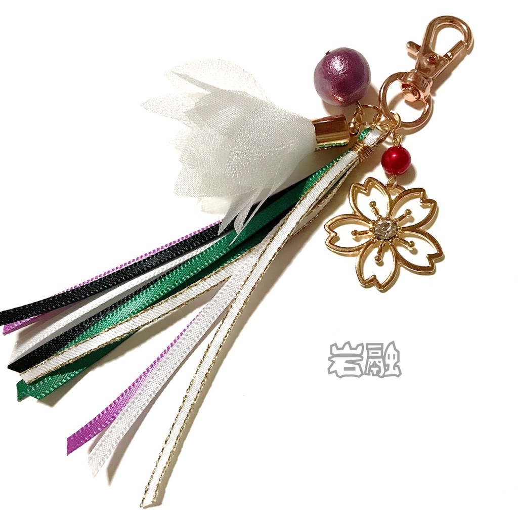 【刀剣乱舞イメージ】心待ち♡透かし桜のバッグチャーム