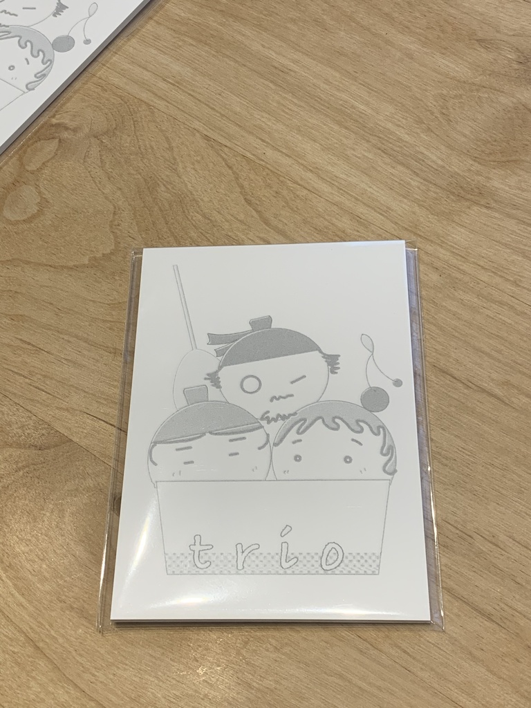 安心BOOTHパック対応※甘味処茘メモ帳
