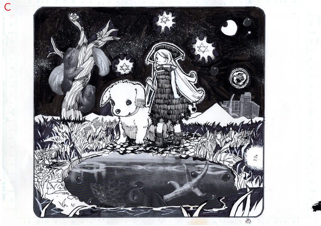 【アナログイラスト通販】原稿用紙シリーズ【2016年頃】