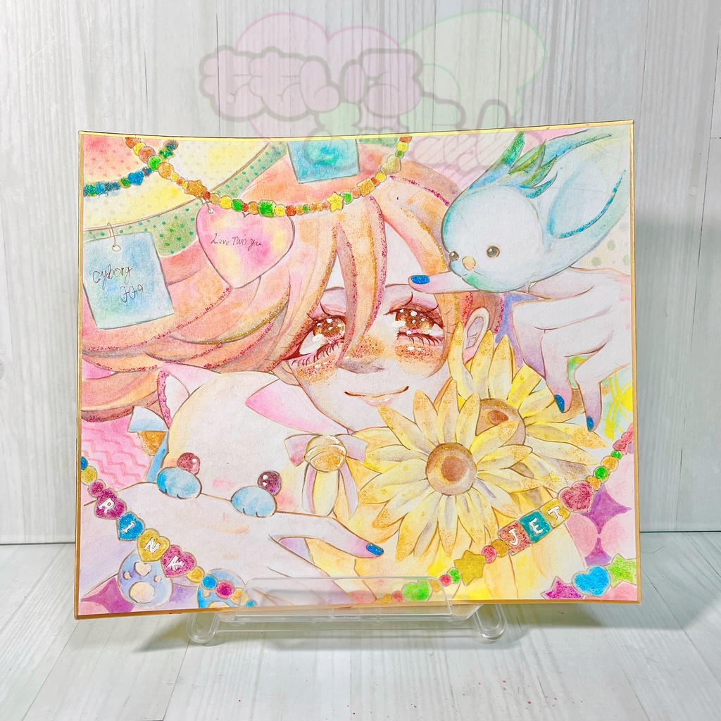 【ウェブオンリー009】色紙♡原002