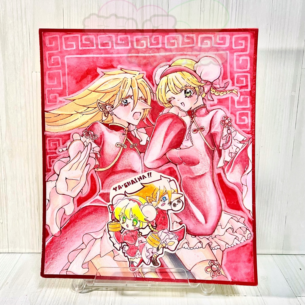 【ウェブオンリー009】色紙♡002＆003