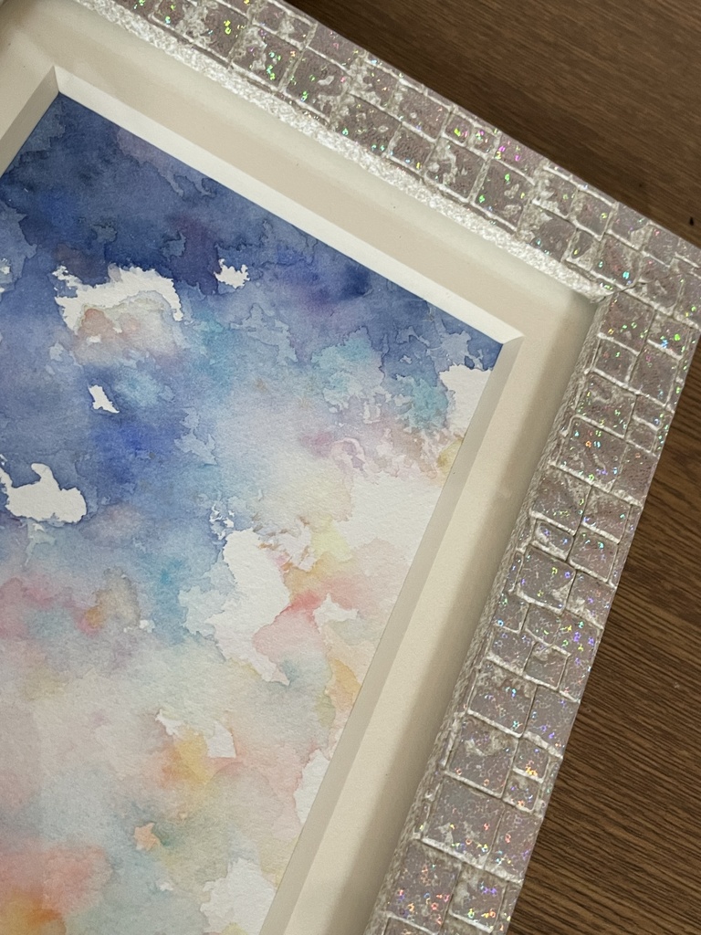 ナツゾラの額装