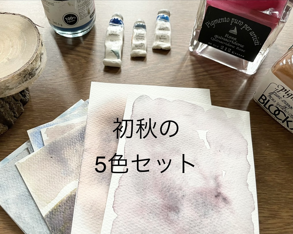 9/5 21時販売　絵具5色セット