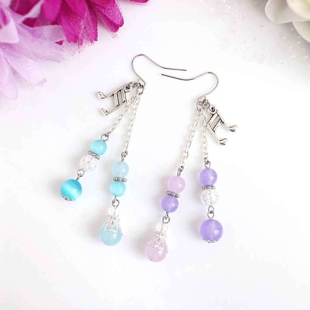 【アイナナ】ユニットイメージ天然石ピアスorイヤリング