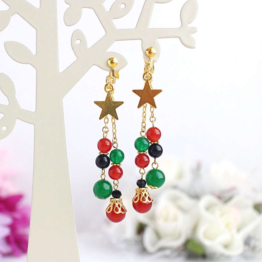 【wrwrd!】メンバーイメージ天然石ピアスorイヤリング