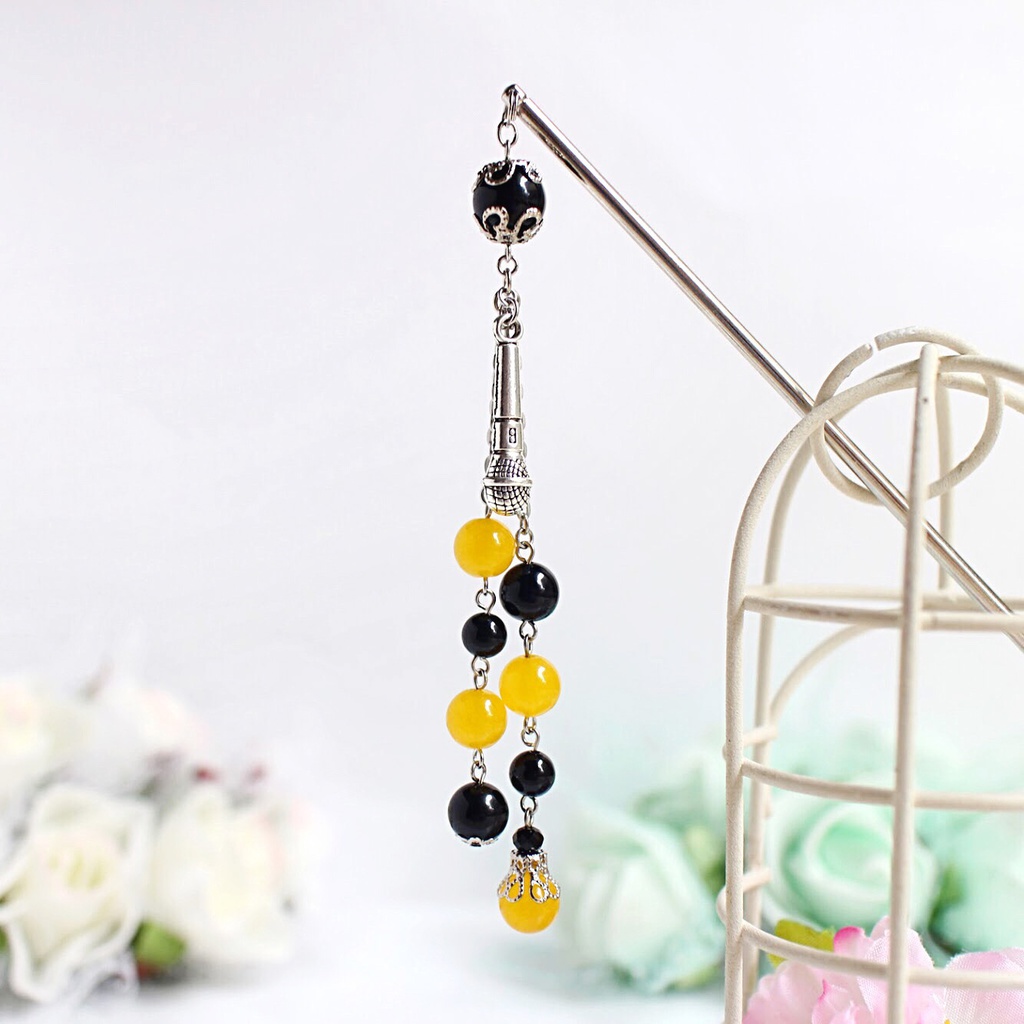 【ヒプマイ】ユニットイメージ天然石かんざし