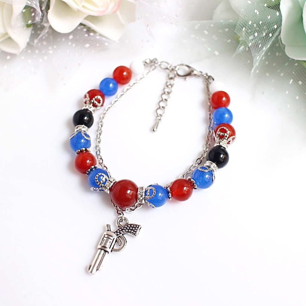 ジョジョ5部 ジョルノ、ミスタイメージブレスレット