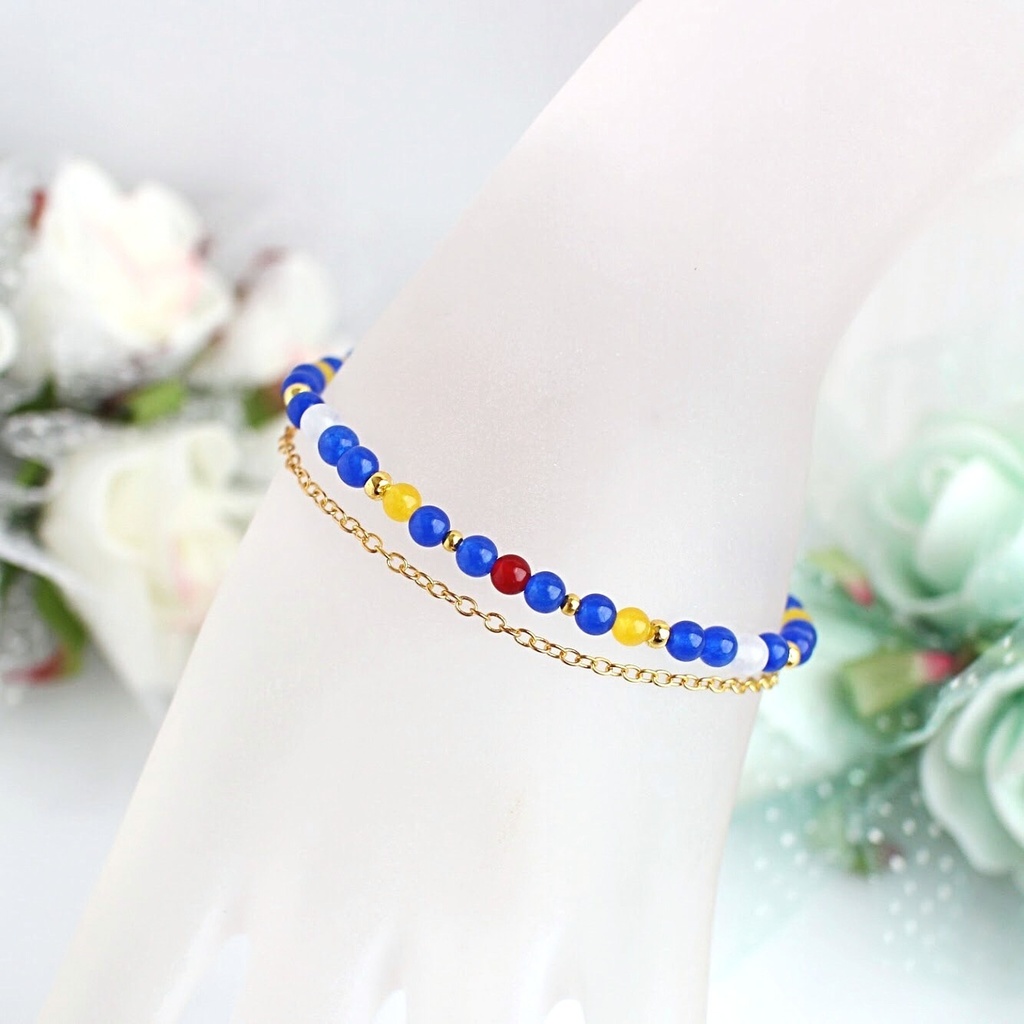 【在庫限り】刀剣乱舞 キャライメージブレスレット(細身タイプ)