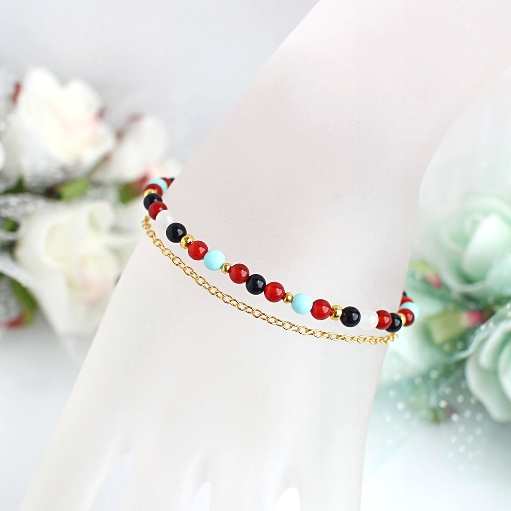 【在庫限り】刀剣乱舞 キャライメージブレスレット(細身タイプ)