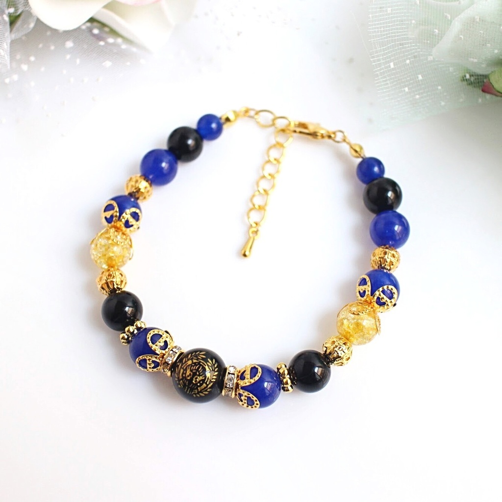 戦国武将イメージ天然石ブレスレット