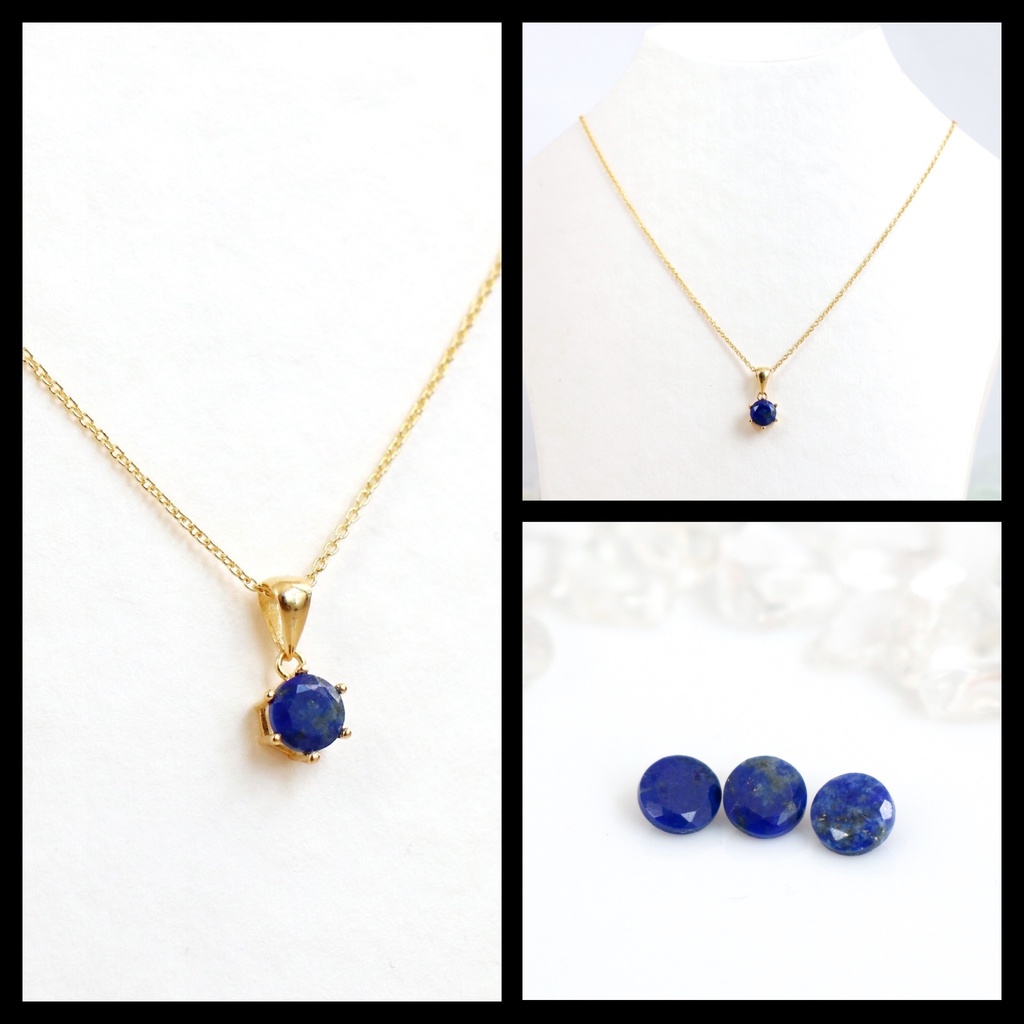 天然石❤︎誕生石ネックレス7月〜12月❤︎18KGP