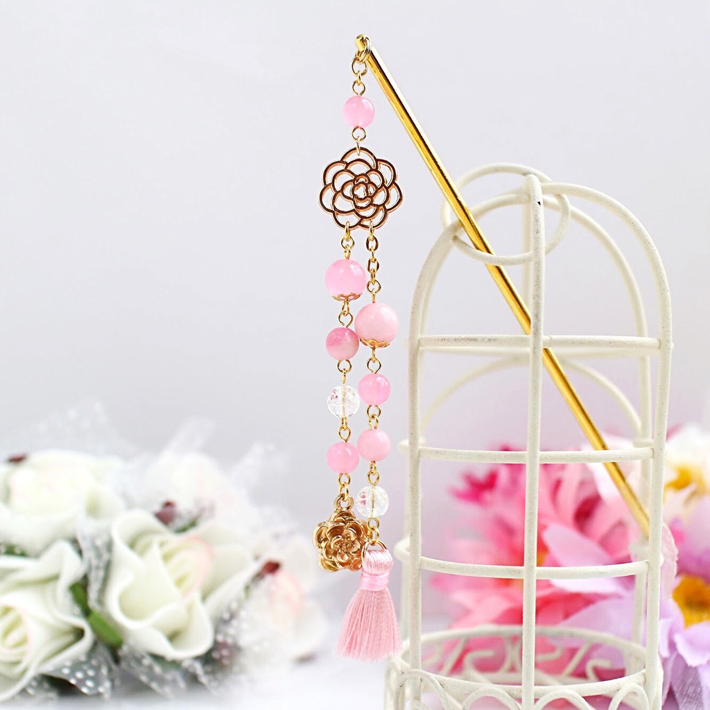 【A3!】ユニットイメージ天然石かんざし