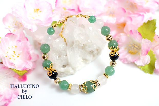 【刀剣乱舞】キャライメージ天然石ブレスレット①