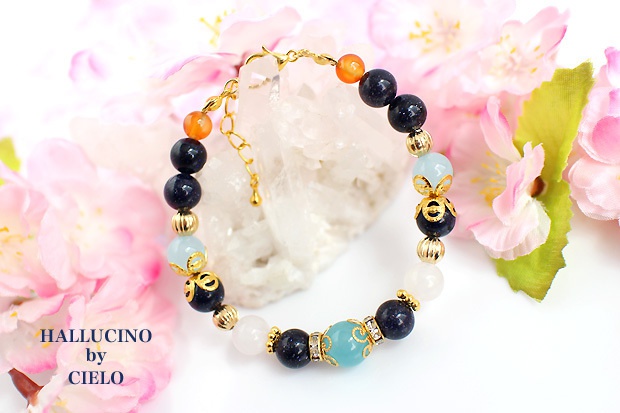 【刀剣乱舞】キャライメージ天然石ブレスレット①