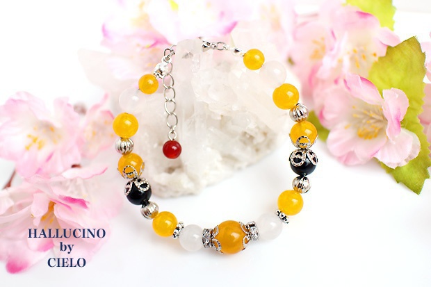 【刀剣乱舞】キャライメージ天然石ブレスレット①