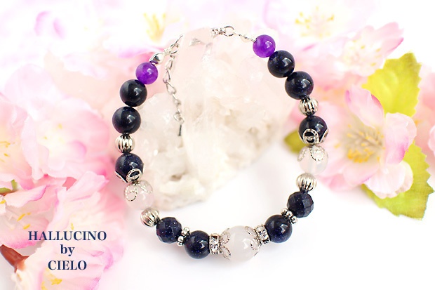 【刀剣乱舞】キャライメージ天然石ブレスレット①