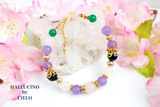 【刀剣乱舞】キャライメージ天然石ブレスレット①