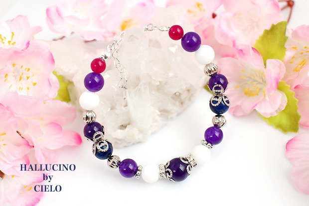 【刀剣乱舞】キャライメージ天然石ブレスレット②