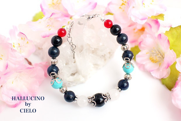 【刀剣乱舞】キャライメージ天然石ブレスレット③