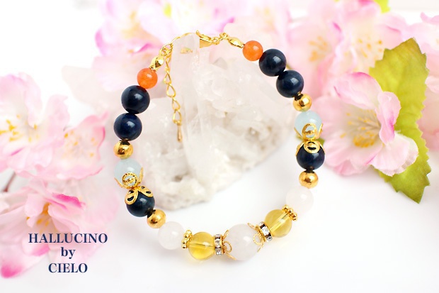 【刀剣乱舞】キャライメージ天然石ブレスレット③