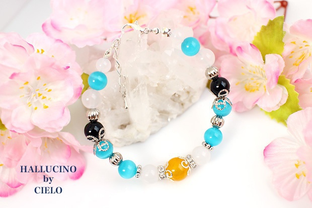 【刀剣乱舞】キャライメージ天然石ブレスレット③