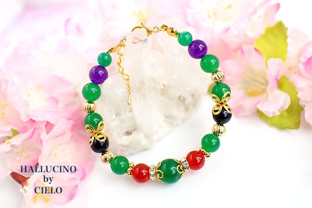 【刀剣乱舞】キャライメージ天然石ブレスレット④