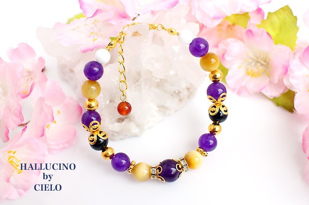 【刀剣乱舞】キャライメージ天然石ブレスレット④