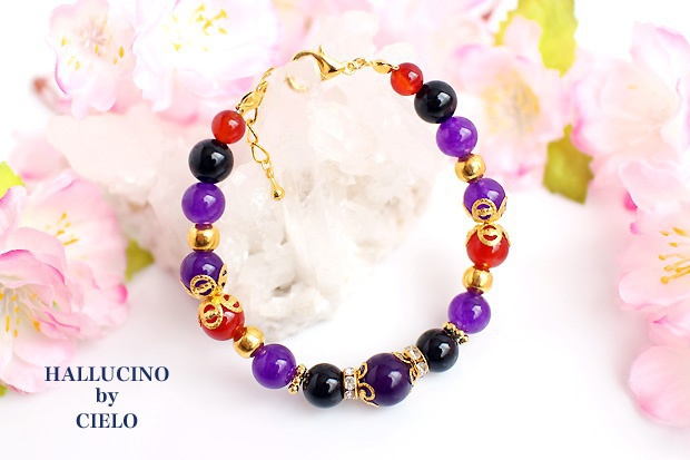 【刀剣乱舞】キャライメージ天然石ブレスレット④