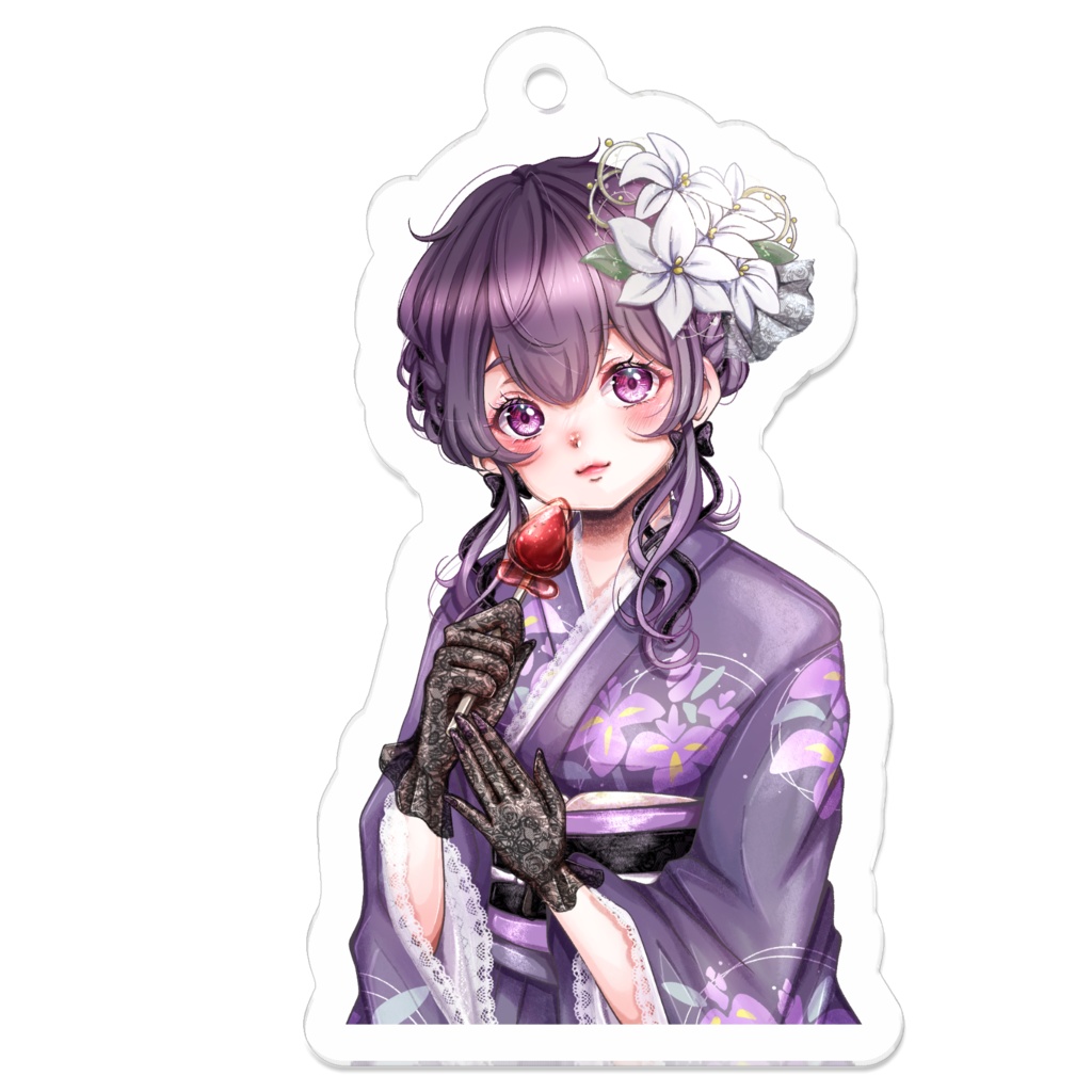 アクリルキーホルダー-夏祭り-