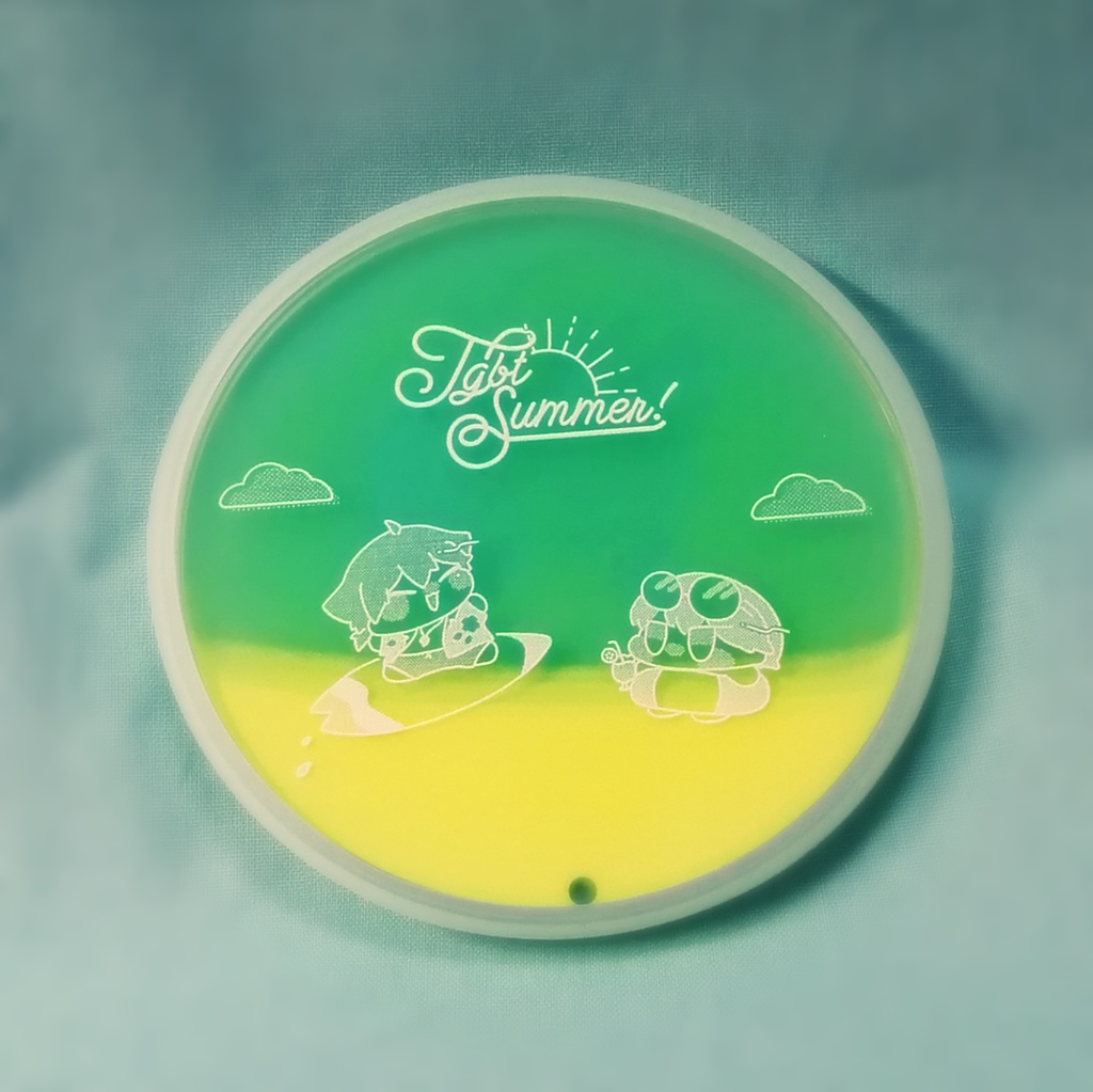 【再販・別色】ざぶーんコースター