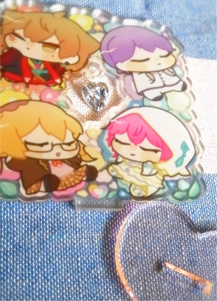 ハピトリハートアクスタ