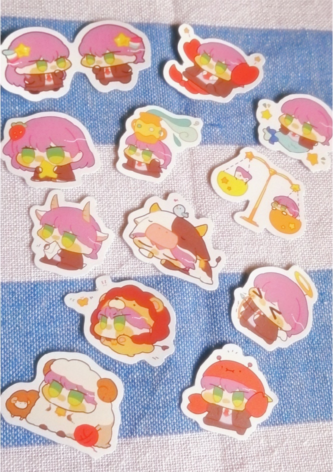 とゃいっぱいフレークシール