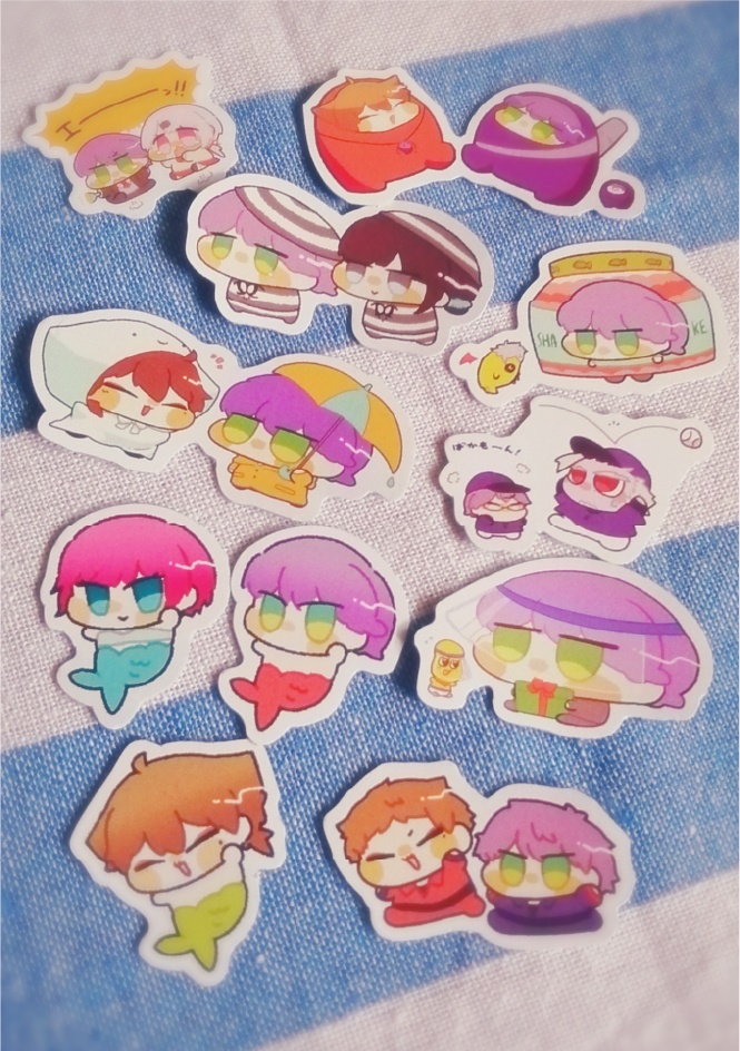 とゃいっぱいフレークシール