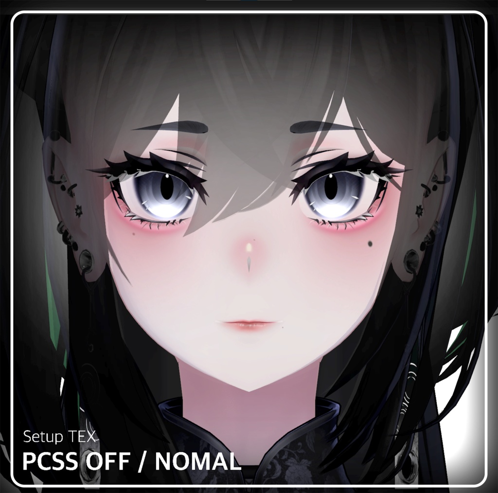 【ラシューシャ対応】 シンプル·メイク (Lasyusha_SIMPLE Makeup)