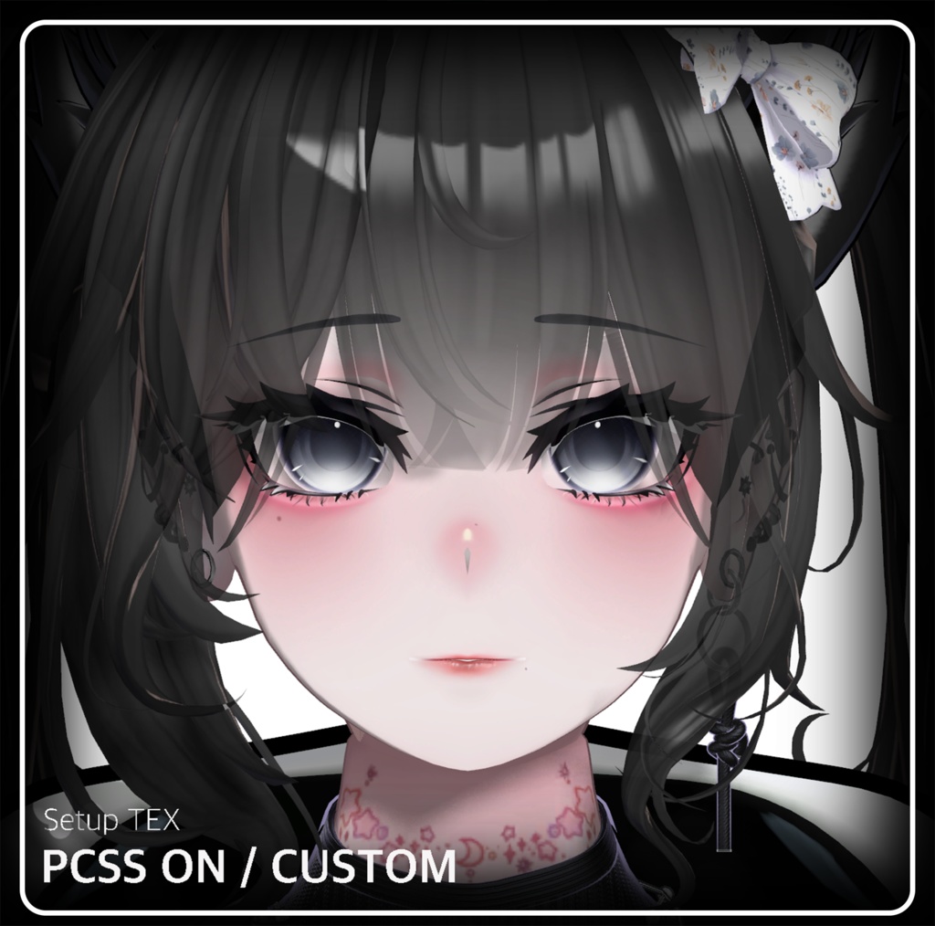 【ラシューシャ対応】 シンプル·メイク (Lasyusha_SIMPLE Makeup)