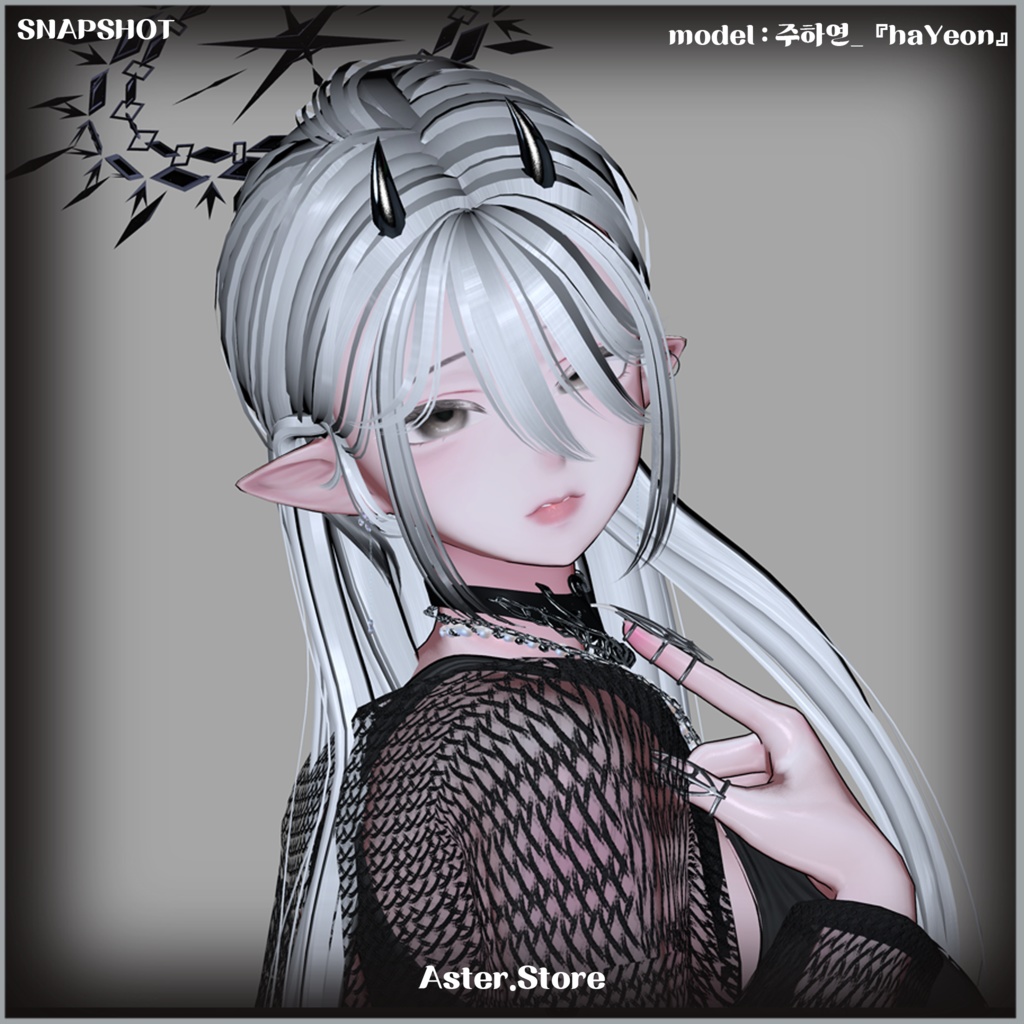 【Shinra】 (EYE fro FREE!)  Pure-Makeup With Smoge eye+uvula