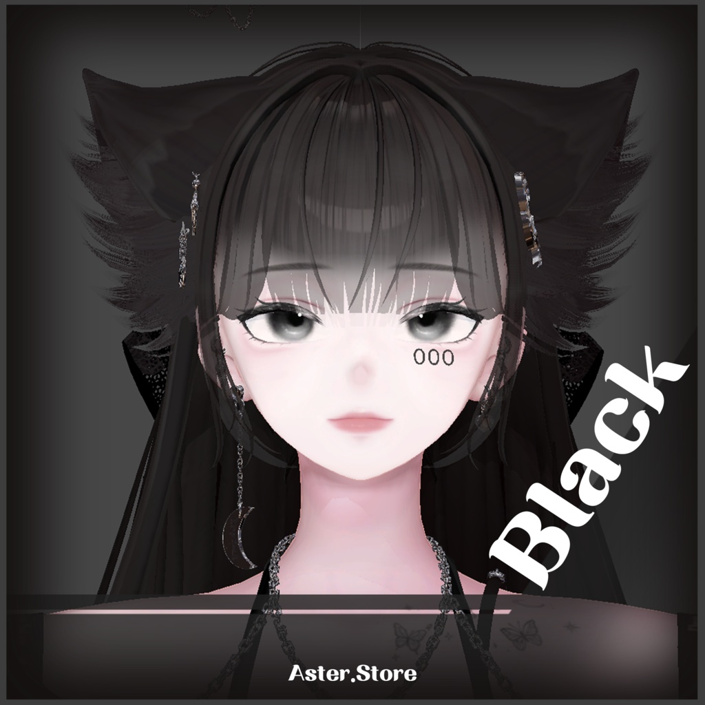 【Shinra】 (EYE fro FREE!)  Pure-Makeup With Smoge eye+uvula