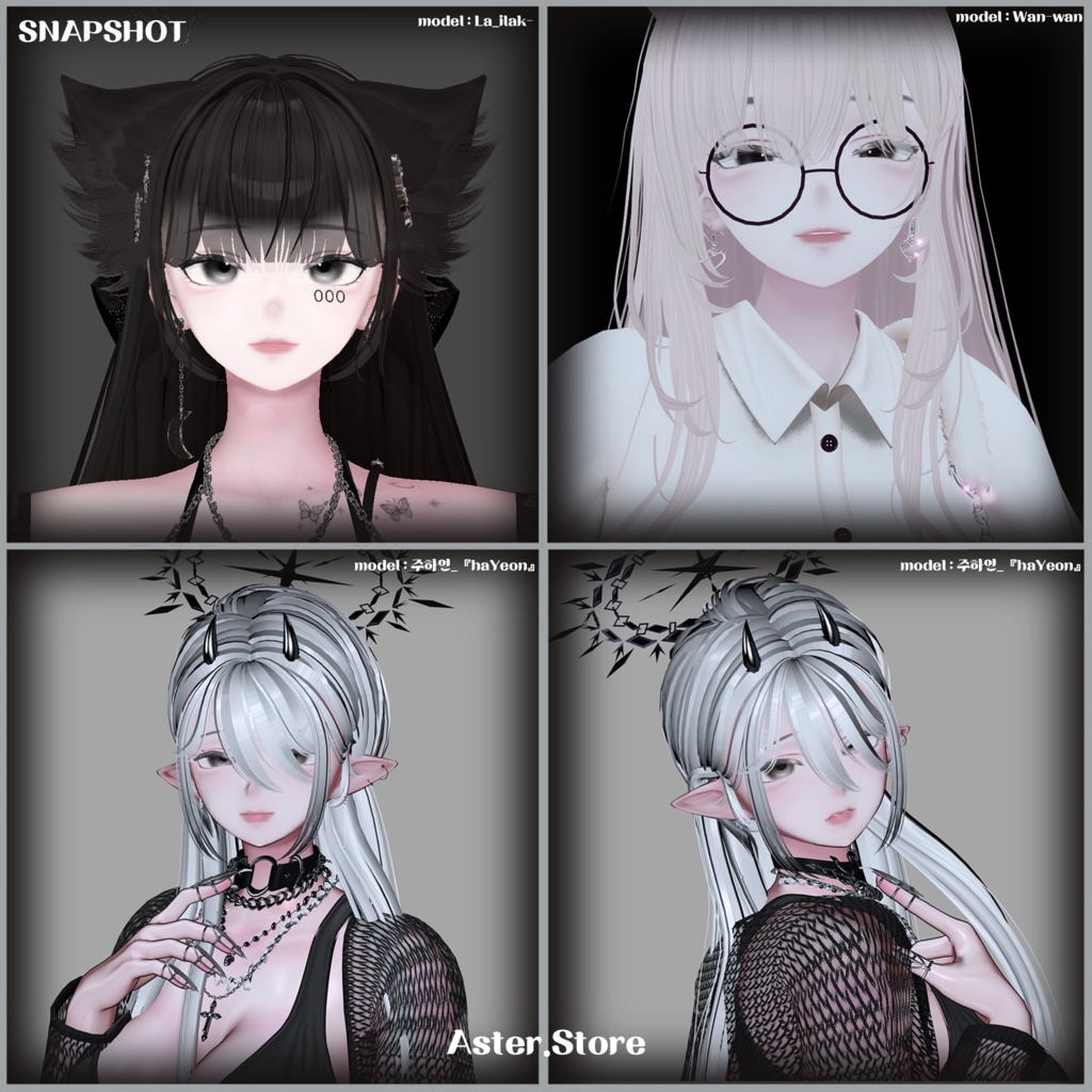 【Shinra】 (EYE fro FREE!)  Pure-Makeup With Smoge eye+uvula
