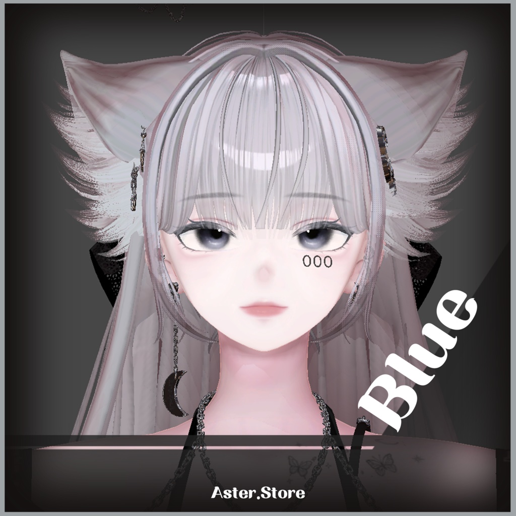 【Shinra】 (EYE fro FREE!)  Pure-Makeup With Smoge eye+uvula